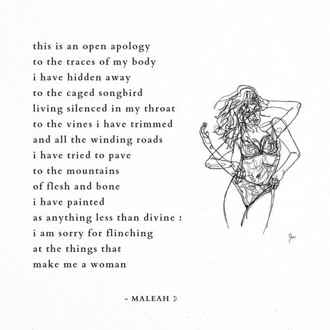 Poems About Feminine Energy, Poetry About Femininity, Poetry On Body Image, Uplifting Poems For Women, Shavasana Readings, Divine Feminine Poetry, Confident Women Quotes Instagram, Feminism Poems, Womanhood Poetry