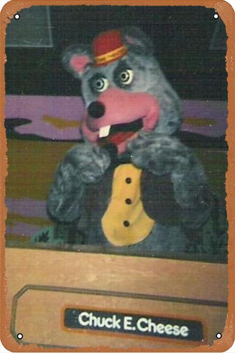 51c6N5peSOL._AC_ Chuck E Cheese Old Animatronics, Chuck E Cheese Creepy, Pizza Time Theatre, 80s Animatronics, Chuck E Cheese Aesthetic, Chuck E Cheese Animatronic, Chuck E Cheese Animatronics, Chunky Cheese, Chuck E Cheese Pizza