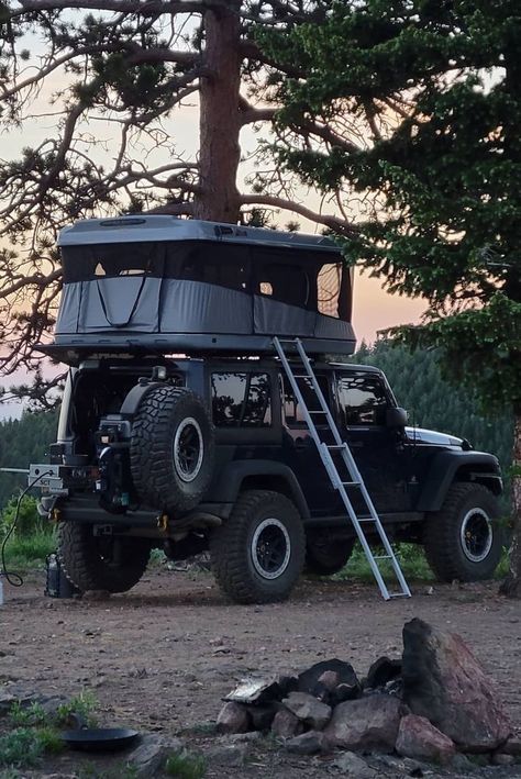 Gx470 Overland, Small Truck Camper, Best Camper, Mobil Off Road, Adventure Jeep, Auto Jeep, Rooftop Tent, Jeep Camping, Adventure Car