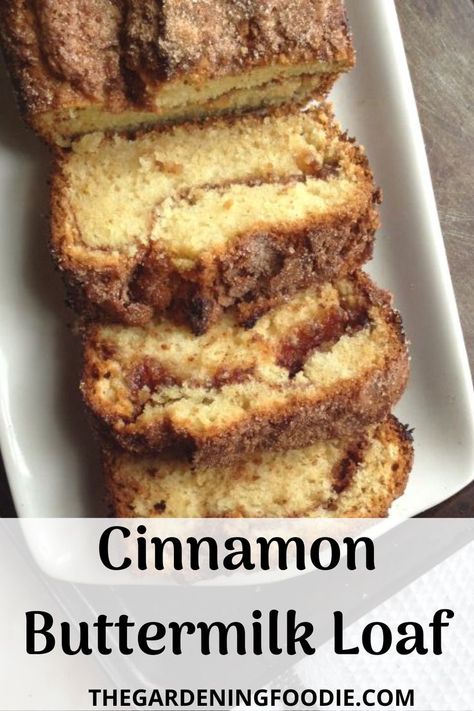 Buttermilk Loaf, Easy Gluten Free Desserts, Homemade Snickers, Cookies Bars, Buttermilk Recipes, Easy No Bake Desserts, Cheesecake Desserts, Cinnamon Bread, Bread Recipes Sweet