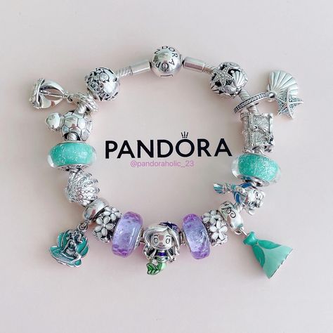 Pandora Bracelet Ideas, Charms Disney, Pandora Bracelet Charms Ideas, Pandora Charms Disney, Pandora Bracelet Designs, Troll Beads, Pandora Collection, Cute Disney Drawings, Pandora Disney