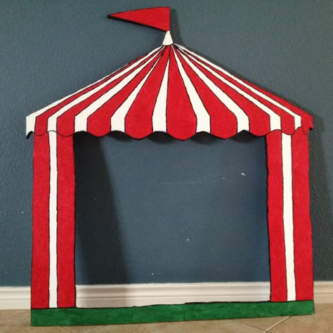 Circus tent styrofoam frame $35.00 email me eva.pedraza@gmail.com Circus Crafts, Theme Carnaval, Carnival Birthday Party Theme, Circus Decorations, Carnival Decorations, Circus Theme Party, School Carnival, Carnival Themed Party, Circus Birthday Party