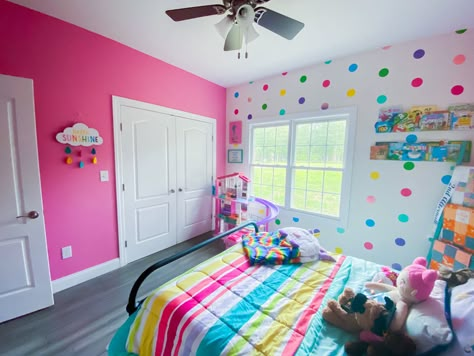 Rainbow kids bedroom