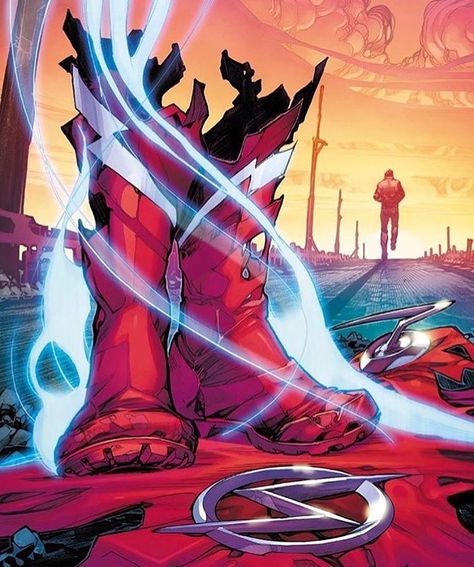 Wally West Flash, Zoroark Pokemon, Spiderman Comic Art, Konosuba Wallpaper, Flash Dc Comics, Flash Comics, Speed Force, Wally West, Kid Flash