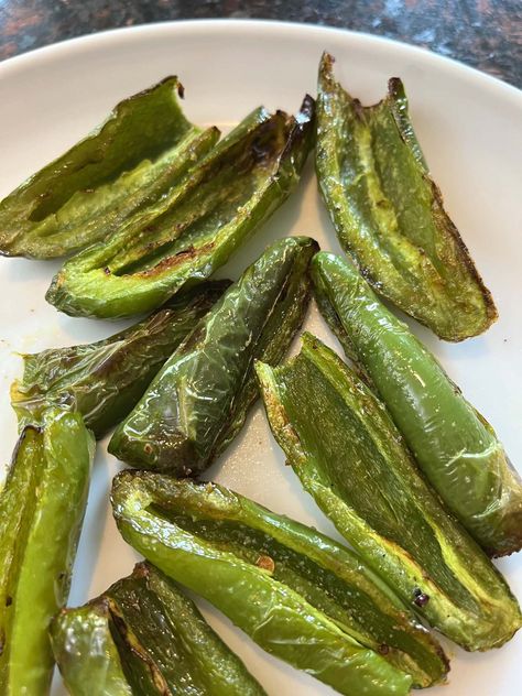 The air fryer is perfect for roasting jalapeños! For a tasty appetizer, snack, or side dish, these jalapeños really hit the spot. These Air Fryer Roasted Jalapeños are tender and full of flavor. Roasting Jalapeños In The Air Fryer If you enjoy a little heat in your food, you're in for a treat. We're talking about Air Fryer Roasted Jalapeños, a simple and tasty way to enjoy this zesty pepper. Imagine jalapeños, all roasted and crispy, with that perfect charred flavor. Plus, you can make them ... Air Fryer Jalapeno Peppers, Sauteed Jalapenos, Air Fried Jalapeno, Mexican Scrambled Eggs Recipe, Roasted Jalapeños, Air Fryer Bread, Jalapeno Chips, Water Cornbread, Fried Jalapenos