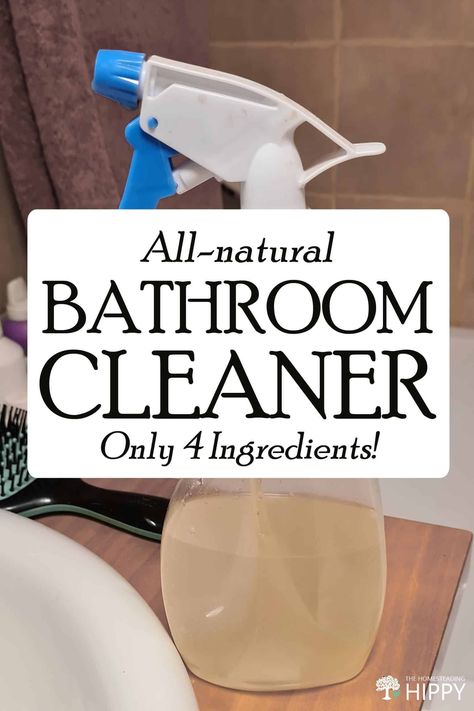 Homemade Bathroom Cleaner, Diy Shower Cleaner, Natural Bathroom Cleaner, Homemade Shower Cleaner, All Natural Cleaning Products, Natural Cleaning Supplies, Natural Cleaning Products Diy, Nontoxic Cleaning, Natural Cleaning Solutions