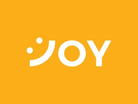 Joy by Aleksandar Živanović on Dribbble Joy Typography Design, Happy Logo Design Inspiration, Joy Logo Design Ideas, Joyful Logo Design, Smile Graphic Design, Joy Logo Design, Happy Logo Design, Joy Typography, Joyful Images