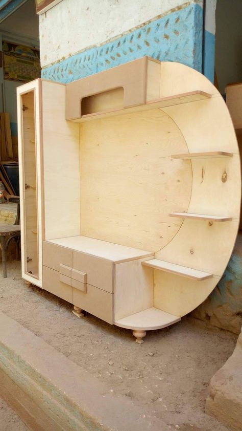 Gerobak Dorong, Tv Unit Furniture Design, Scrap Wood Crafts, Wood Bed Design, Tv Unit Interior Design, Door Design Images, Tv Room Design, Furniture Details Design, Diy Wooden Projects