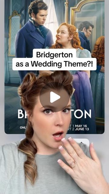 Lynea D'Aprix on Instagram: "Bridgerton as a Wedding Theme?! #bridgerton #bridgertonnetflix #bridgertonwedding #weddingideas" Bridgeton Themed Wedding, Bridgerton Wedding Ideas, Bridgeton Wedding, Bridgerton Aesthetic Wedding, Bridgerton Wedding Aesthetic Bridesmaids, Bridgton Theme Party, Bridgeton Wedding Theme, Bridgerton Themed Wedding Reception, Bridgerton Flowers