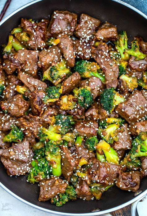 Teriyaki Beef And Broccoli, Chinese Beef Stew, Beef And Broccoli Recipe, Teriyaki Sauce Recipe, Teriyaki Recipe, Ground Beef Pasta, Beef Dinners, Teriyaki Beef, Beef Bowls