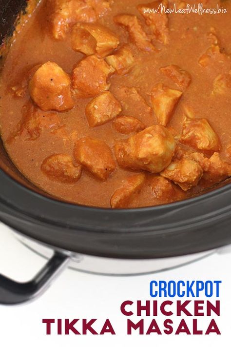 Crockpot Chicken Tikka Masala | The Family Freezer Crockpot Chicken Tikka Masala, Pregnancy Freezer Meals, Crockpot Chicken Tacos Recipes, The Family Freezer, Family Freezer, Slow Cooker Freezer Meals, Healthy Freezer Meals, Keto Crockpot Recipes, Freezer Meal Prep