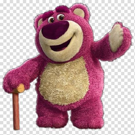 Toy Story Characters Png, Toy Story Bear, Lotso Toy Story, Toy Story Quotes, Toy Story Png, Toy Story Andy, Purple Stuffed Animals, Jessie And Buzz, Lotso Bear