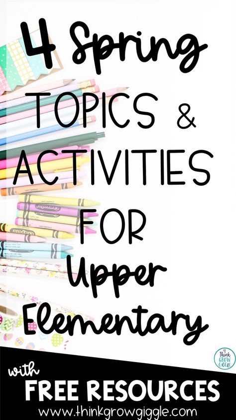 spring topics for upper elementary kids Spring Writing Activity, Season Project, Spring Learning Activities, Spring Lesson Plans, Writing Interventions, Fun Lesson Plans, Spring Lessons, Writing Lesson Plans, Poetry Activities