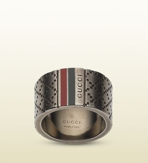 Gucci Jewelry, Wide Ring, Couple Jewelry, Wide Rings, Jewelry For Her, Men's Rings, Watches Jewelry, Black Rings, Custom Rings