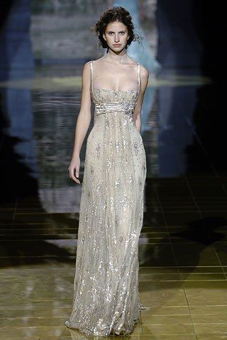 Elie Saab Spring 2006 Couture collection, runway looks, beauty, models, and reviews. 2006 Prom Dress, Vintage Couture Gowns, Runway Dresses Gowns, Elie Saab Spring, Runway Fashion Couture, Prom Dress Inspiration, Sequin Prom Dresses, Gala Dresses, Glam Dresses