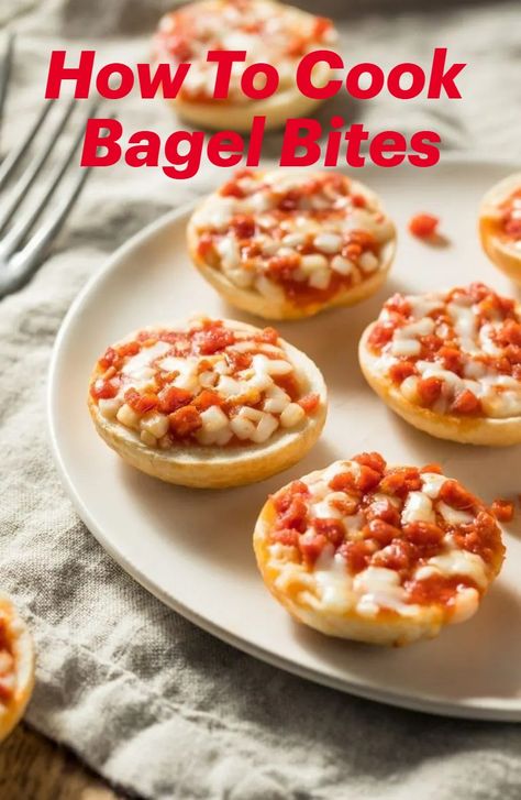 If you are looking for how to cook bagel bites in the Air Fryer, Microwave & Oven, I think you are at the right place. Click here to read Bagel Bites Recipe, Air Fryer Microwave, Toaster Oven Cooking, Varieties Of Tomatoes, Bagel Bites, Pizza Bagels, Pizza Bites, Microwave Cooking, Three Cheese