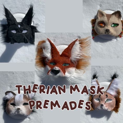 Therian Mask Premades comes with a therian symbol sticker and other random stickers. 10% discount on next purchase if not shipped within 5 days of purchase only ships to US German Shepard Therian Mask, Therian Mask For Sale, Therian Stickers, Therian Core, Therian Aesthetic, Therian Symbol, Therian Gear, Therian Masks, Tim Burton Characters