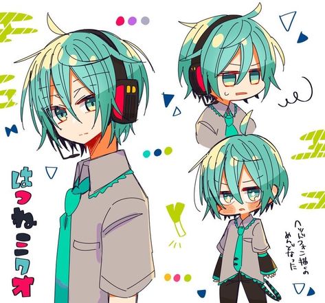 Male Miku, Mikuo Hatsune, Miku And Mikuo, Vocaloid Characters, Miku Hatsune, Colorful Stage, Project Sekai, An Anime, Hatsune Miku