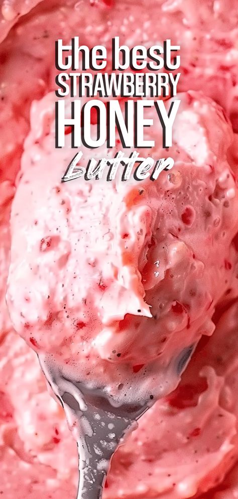 Strawberry Honey Butter [10 Minutes] – Chasety Strawberry Honey Butter, Strawberry Butter Recipe, Dip Party, Flavored Butter Recipes, Strawberry Honey, Butter Recipes Homemade, Honey Butter Recipe, Ghee Recipe, Strawberry Butter