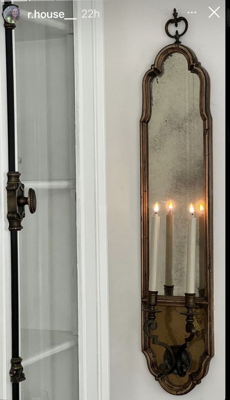 Architecture Antique, Wall Candle Holders, Candle Wall Sconces, Wall Candles, Dream House Decor, Interior Inspo, House Inspo, Dream Home Design, House Inspiration