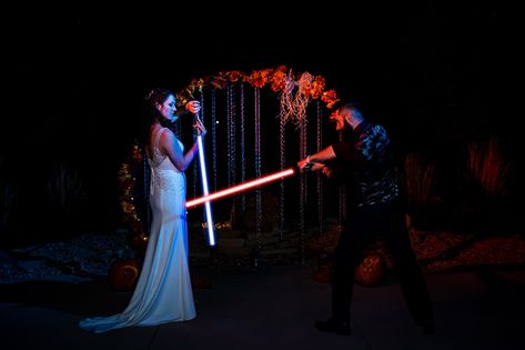 Lightsaber Wedding Photos, Fun Wedding Photos, Mood Tone, Nerd Wedding, Wedding Shooting, Storm Troopers, Star Wars Wedding, Relationship Stuff, Colorado Wedding Photography