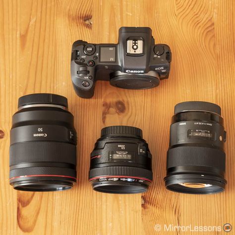 Canon RF 50mm f/1.2L vs EF 50mm f/1.2L vs Sigma 50mm f/1.4 Art (RF 50mm reigns supreme)  The folks at Mirrorless Comparisons compared the newCanon RF 50mm f/1.2L lens for the EOS R system with the Canon EF 50mm f/1.2L and Sigma 50mm f/1.4 Art lenses. Needless to say it again likely but Canon made a highly Canon 24mm 2.8 Photography, Canon Af35m, Photography Cameras, Canon 24-70 2.8 Photography, Canon Rf 50mm 1.2, Camera Watch, Canon 5d Mark Iv, Canon Dslr, Cinema Camera