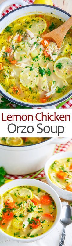 Lemon Chicken Orzo Soup Soup Recipes Chicken, Greek Goodness, Soup Swap, Lemon Chicken Orzo, Orzo Soup Recipes, Stews Recipes, Soup Ideas, Special Meals, Orzo Soup