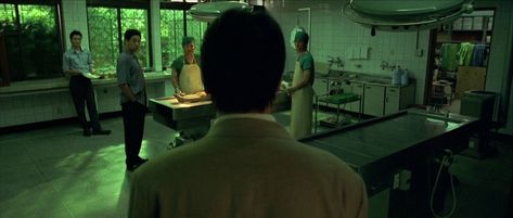 by Park Chan Wook Sympathy For Mr Vengeance, Mr Vengeance, Park Chan Wook, Film Grab, Film Aesthetic, Cinematography, Film, Green