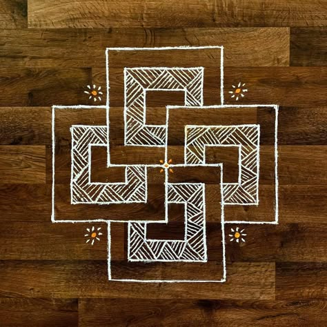 Easy Mandana Rajasthani Art For Diwali, Rajasthani Mandana Design Easy, Mandana Rajasthani Art Easy Designs, Diwali Mandana Designs, Mandana Rajasthani Art, Aipan Art, Very Easy Rangoli Designs, Rangoli Designs Photos, Rangoli Designs Simple Diwali