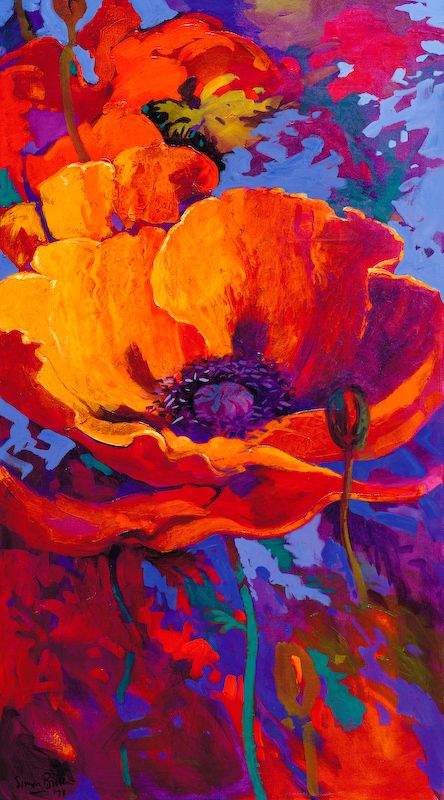 Simon Bull, Poppy Painting, 수채화 그림, Ink Drawings, 그림 그리기, Art Quilts, Painting Inspiration, Red Flowers, Art Day