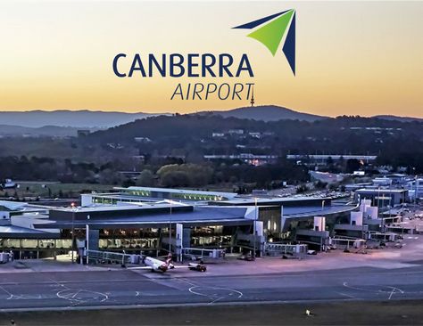 1939, Canberra Airport (IATA: CBR, ICAO: YSCB), is an international airport serving Australia's capital city, Canberra, as well as the nearby city of Queanbeyan and regional areas of the Australian Capital Territory and southeastern New South Wales. * 28230JLS Australia Airport, Airport Logo, Australia Capital, Canberra Australia, Australian Capital Territory, Canberra, South Wales, Capital City, New South Wales