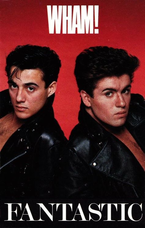 Wham Fantastic Album Cover, Wham Poster Vintage, Wham Album Cover, 80s Band Posters, Wham Fantastic, Wham Poster, George Michael 80s, George Michael Poster, Famous Album Covers