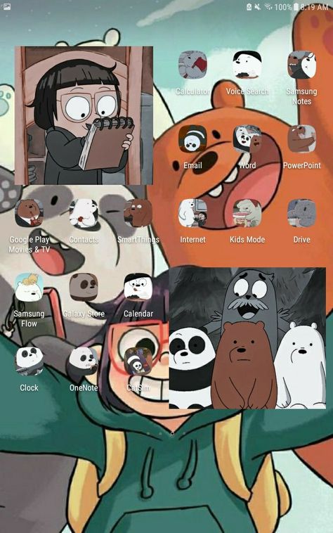 We Bare Bears
Homescreen theme Theme Wallpaper, Bear Theme, We Bare Bears, Bare Bears, Bears, Quick Saves