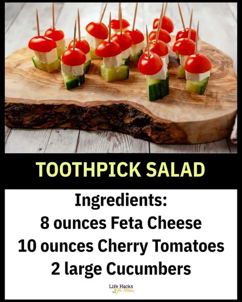 Tooth Pick Appetizers, Snack Platters, Easy Potluck Recipes, Toothpick Appetizers, Tooth Pick, Snack Platter, Cold Appetizers, Easy Soup, Potluck Recipes