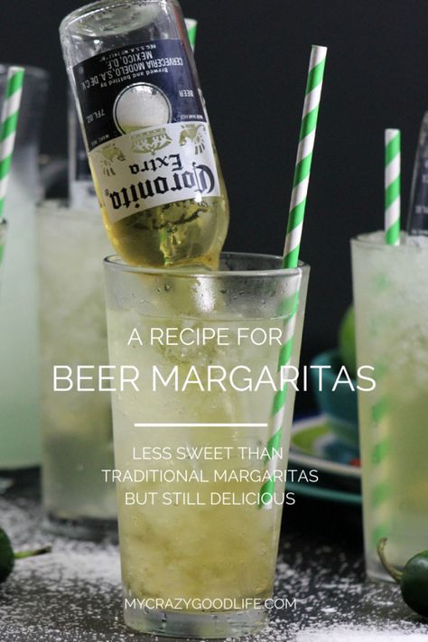 Beer Margaritas, Beer Margarita, Best Margarita Recipe, Traditional Margarita, Frozen Cocktails, Beer Recipes, Margarita Recipes, Adult Drinks, Summer Cocktails