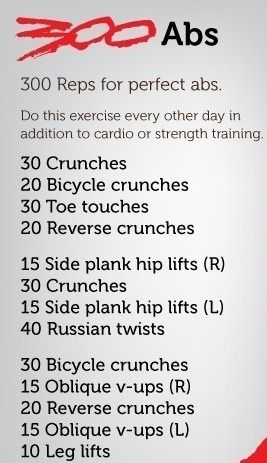 300 Ab Workout, Workout Tumblr, Ab Workout Routine, Side Ab Workout, Best Abdominal Exercises, 300 Abs, Effective Ab Workouts, Perfect Abs, Lifting Workouts