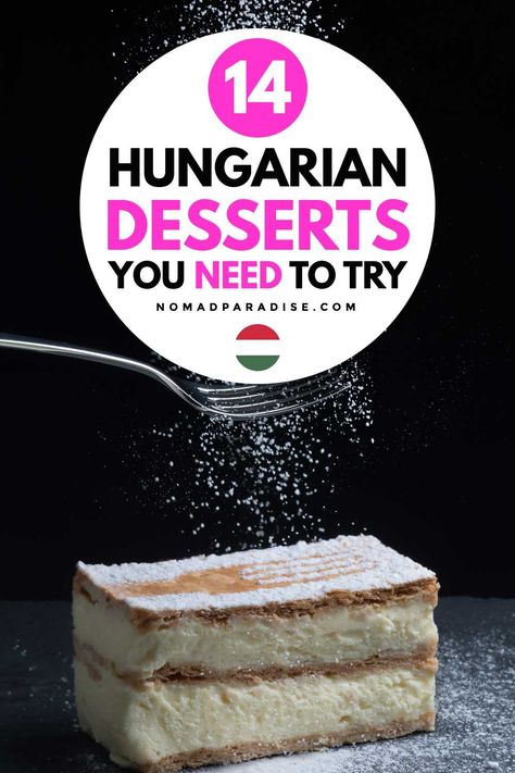 Hungarian Cake Recipes, Hungarian Recipes Traditional, Beautiful Cookbooks, Slovakian Food, Hungarian Dishes, European Desserts, Cottage Cheese Desserts, Hungarian Cake, Hungarian Desserts