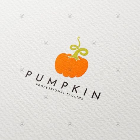 Abstract Pumpkin Logo Template Pumpkin Packaging Design, Pumpkin Logo Design, Pumpkin Logo, Abstract Pumpkin, Logo Moodboard, Powerful Branding, Idea Logo, Holiday Icons, Free Logo Templates