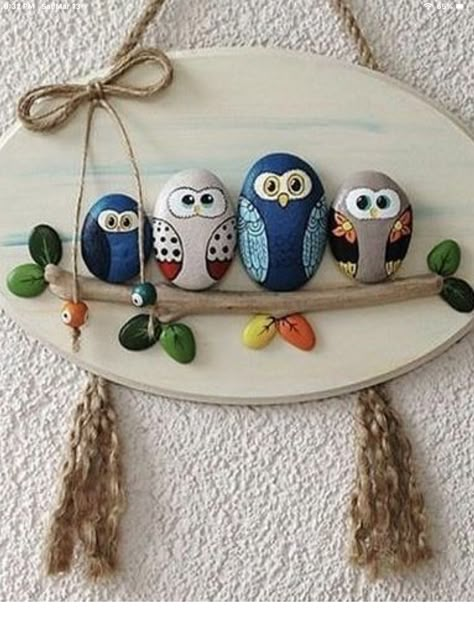 Diy Rock Art, Painted Rock Animals, Art Pierre, Stone Art Painting, Painted Rocks Craft, Painted Rocks Diy, Rock Painting Ideas Easy, Rock Painting Patterns, Stone Pictures