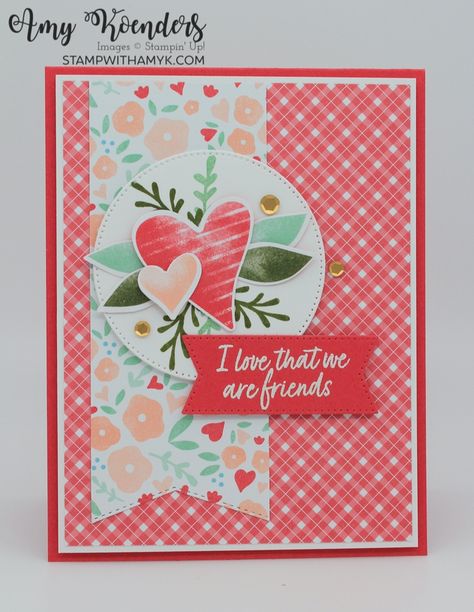 Stampin Up New Cards, Stampin Up Love For You Bundle, Stampin Up Valentines Day Cards 2023, Stampin Up Love For You, Love For You Stampin Up Cards, Stampinup Valentine Cards, Stampin Up Best Day Cards, Stampin Up Country Bouquet, Stampin Up Valentines Day Cards