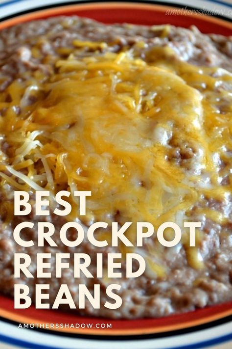 Crock Pot Refried Beans, Crockpot Refried Beans, Mexican Magic, Mexican Refried Beans, Beans Recipe Crockpot, Pot Beans, Mexican Beans, Make Refried Beans, Canning Refried Beans