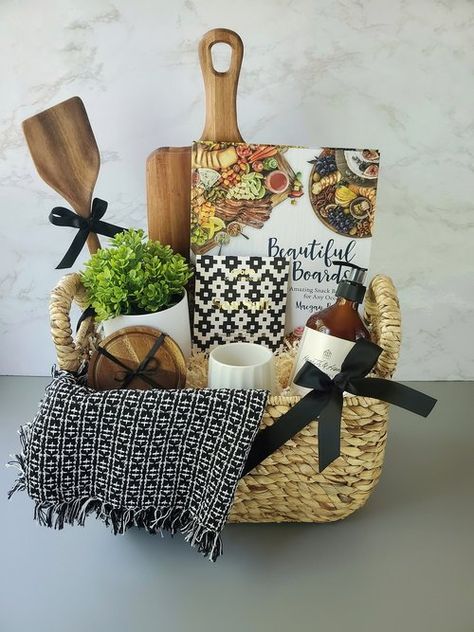 Gallery- Harper & James | Gifting Co. Kitchen Gift Baskets, Housewarming Gift Basket, Beautiful Boards, Creative Gift Baskets, Homemade Gift Baskets, Christmas Gift Hampers, Housewarming Gift Baskets, Best Gift Baskets, New Home Owner