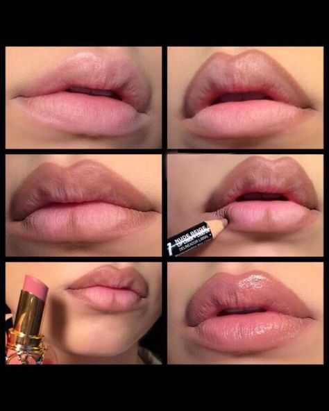 lipstickliplinerlip combonyxyves Light Lip Liner Looks, Nyx Lip Combo By Skin Tone Range, Best Natural Lip Combo, Best Lipliner Combo, Brown Lipliner Pink Lips, Mac Liner And Lipstick Combo, Lip Combos For Blondes, Cindy Kimberly Lip Combo, Lip Liner Fair Skin