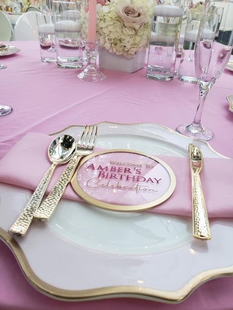 Barbie Party Decorations, Birthday Dinner Party, Picnic Birthday, Birthday Party Theme Decorations, Golden Birthday, Sweet Sixteen Birthday, Birthday Brunch, Birthday Table, 18th Birthday Party