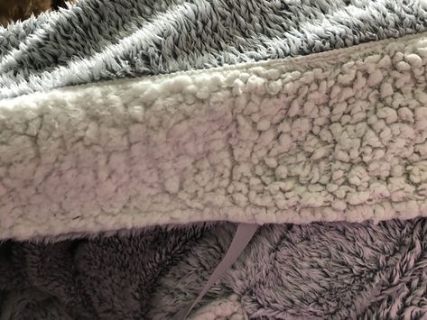 How to Restore Faux Sherpa Fleece – Boo! It's bloo! Fleece Crafts, Faux Fur Cardigan, Sherpa Sweater, Fuzzy Blanket, Make Blanket, Sherpa Coat, Faux Fur Blanket, Heated Blanket, Blanket Diy