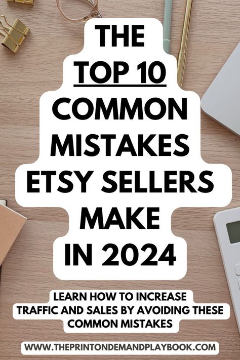 How to make money on Etsy- top 10 mistakes Etsy sellers make and how to avoid them How To Be Successful On Etsy, Etsy Print On Demand, How To Sell On Etsy, Print On Demand Ideas, Starting Etsy Shop, Editable Birthday Cards, Librarian Style, Etsy Tips, Saving Strategies