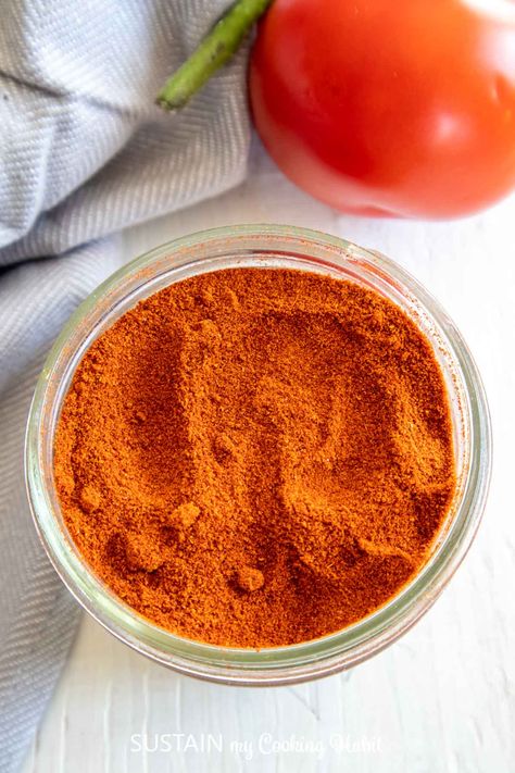 Using the most out of your tomatoes, put those skins to use with this simple dried tomato powder seasoning recipe. Tomato Skins, Grilled Pork Shoulder, Canning Homemade Salsa, Tomato Side Dishes, Tomato Powder, Amazing Cookie Recipes, Pork Shoulder Recipes, Baked Chicken Drumsticks, Varieties Of Tomatoes