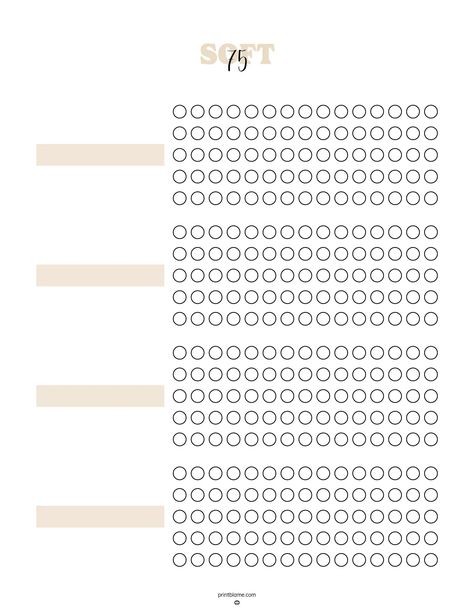 75 Soft Challenge Printable FREE - 19 Downloadable 75 Day Challenge Templates 30 Day Challenge Template Free Printable, 75 Soft Template, 75 Challenge Soft, 75 Days Soft Challenge, 75 Days Challenge, 75 Day Soft Challenge, 75 Day Hard Challenge, 75 Challenge, 75 Day Challenge
