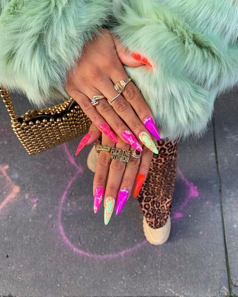 Nail Cam, Western Nails, Claw Nails, Nails 2020, Fire Nails, Classy Nails, Nails Done, Dope Nails, Creative Nails