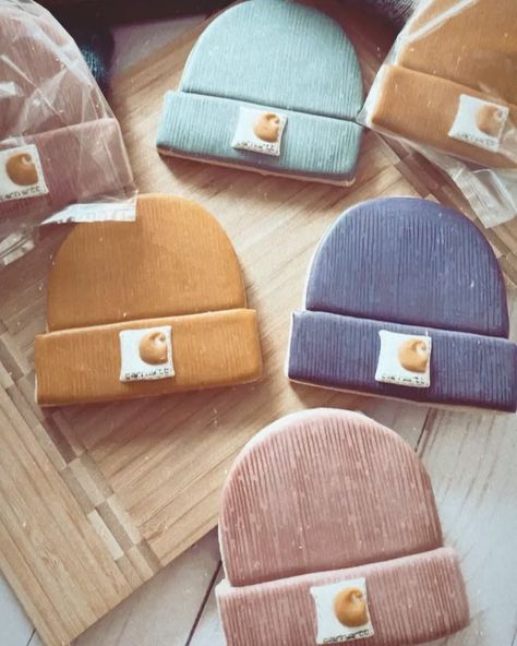 Jessica Averill on Instagram: “Where are my carhartt lovers at?!🙌🏼 tis the season for all the beanies!!! This week actually felt like fall so I felt it was time to break…” First Birthday Cookies, Future Son, 1st Birthday Themes, First Birthday Themes, Boy Baby Shower Themes, Baby Boy Birthday, 1st Birthdays, Baby Coming, Cute Cookies